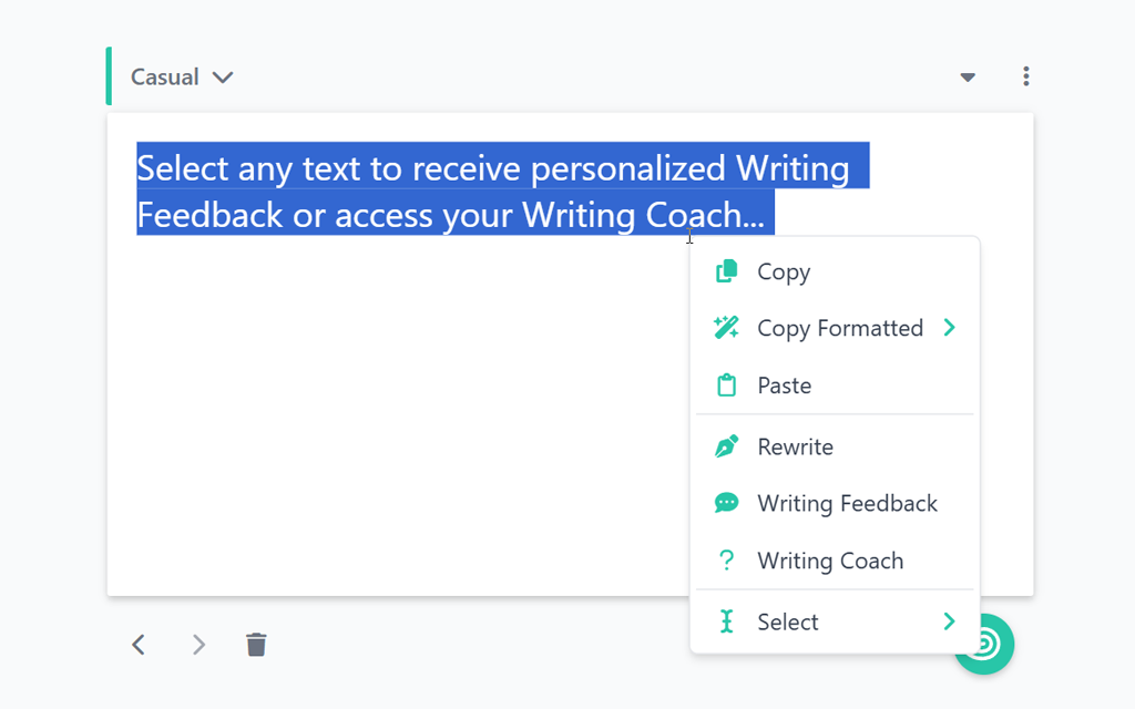 Detailed feedback from SelfProse highlighting readability, clarity, and coherence of a meeting rescheduling request.